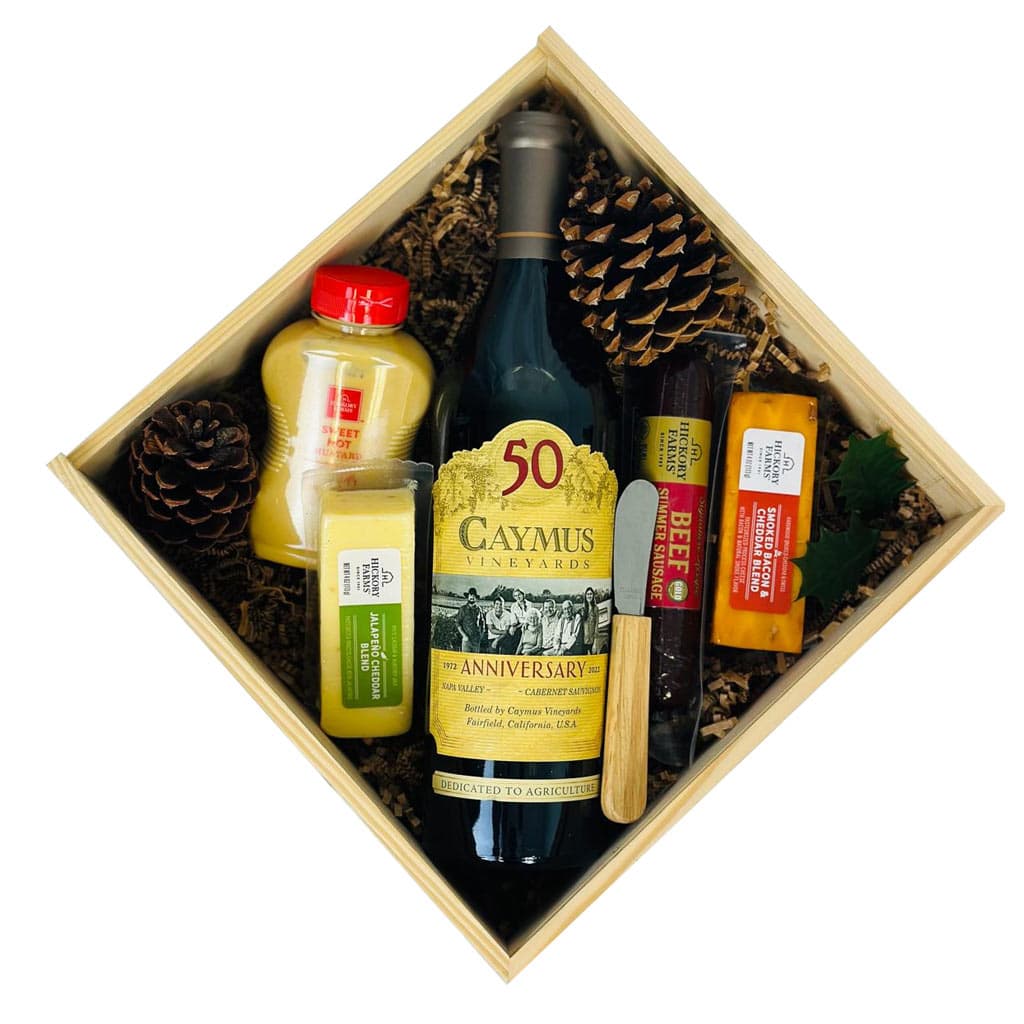 Caymus Napa Valley And Christmas Wine Gift Box