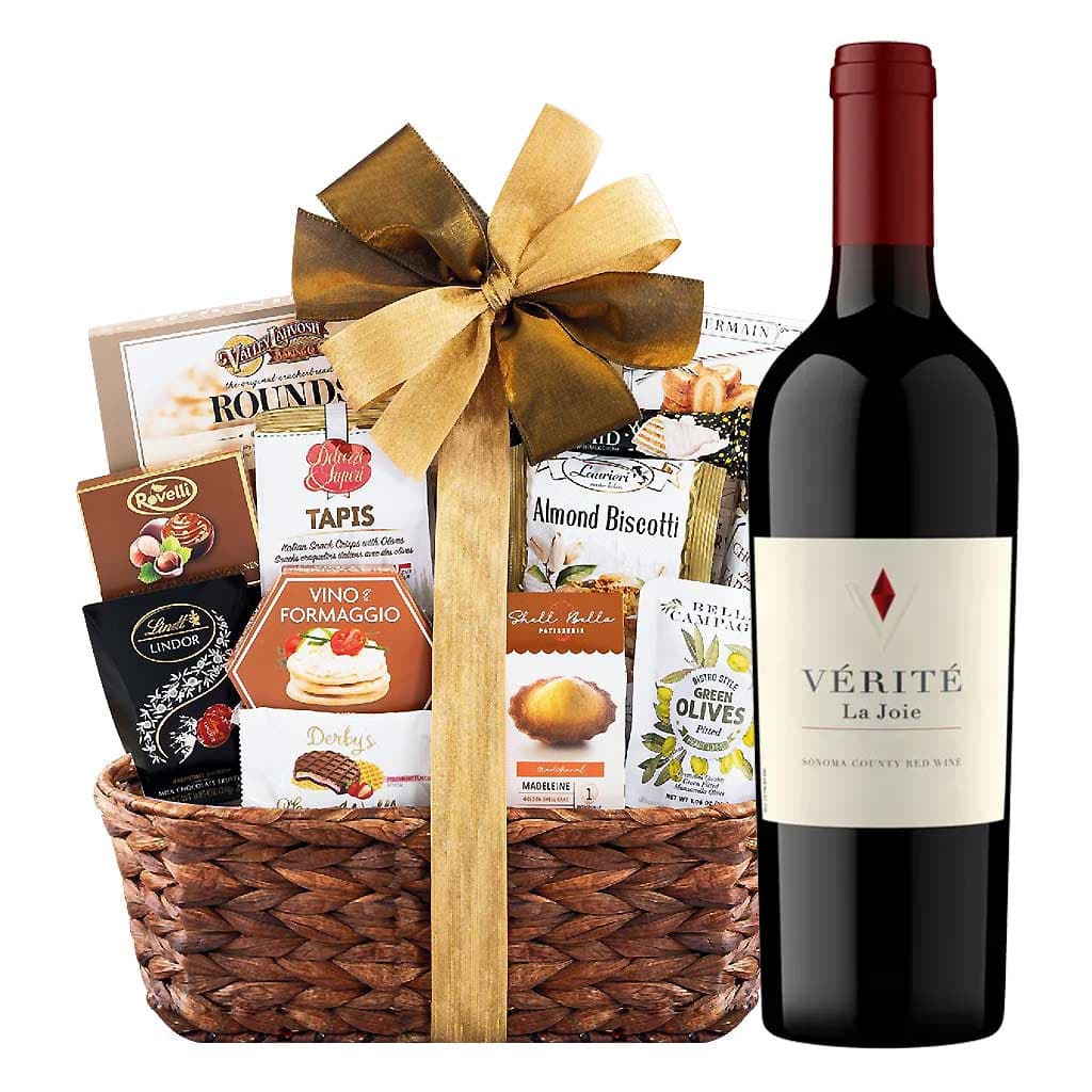 Verite La Joie 2018 Red Wine With Bon Appetit Gourmet Gift Basket
