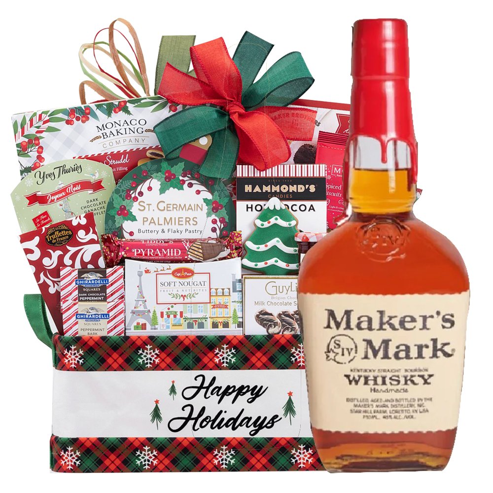 Maker's Mark Holiday Gift Basket