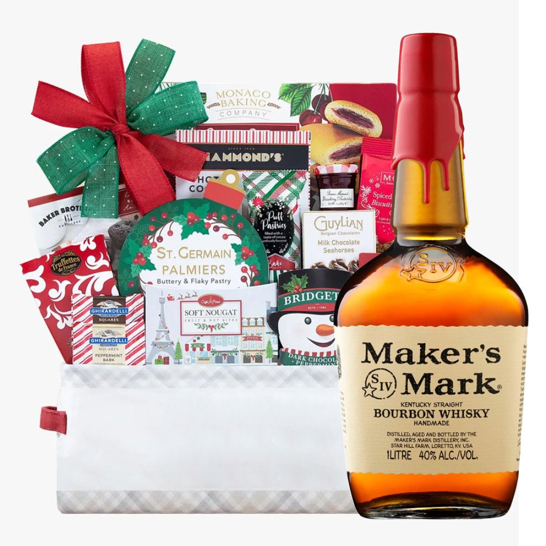 Maker's Mark Holiday Gift Basket