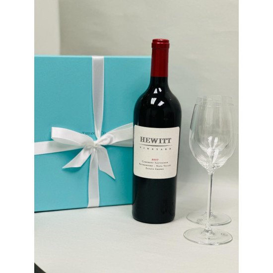 Hewitt Cabernet Sauvignon And Tiffany Wine Glasses Set