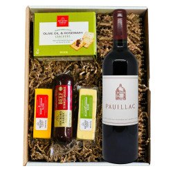 Le Pauillac de Chateau Latour Red Wine And Cheese Gift Set