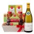 Louis Latour Corton Charlemagne Grand Cru Wine & Cheese Gift Basket