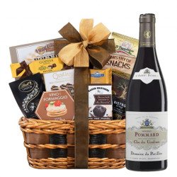 Pommard Clos Des Ursulines Domaine Du Pavillon Wine Gift Basket