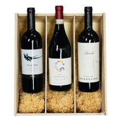 Barolo Italian 3 Bottle Red Wine Gift Set