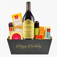 Caymus Cabernet Sauvignon Birthday Wine Gift Basket