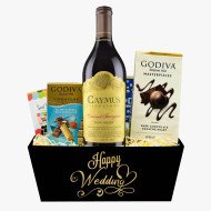 Caymus Cabernet Sauvignon Wedding Wine Gift Basket