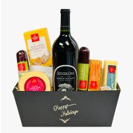 Happy Holiday Silver Oak Napa Valley Wine Gift Basket