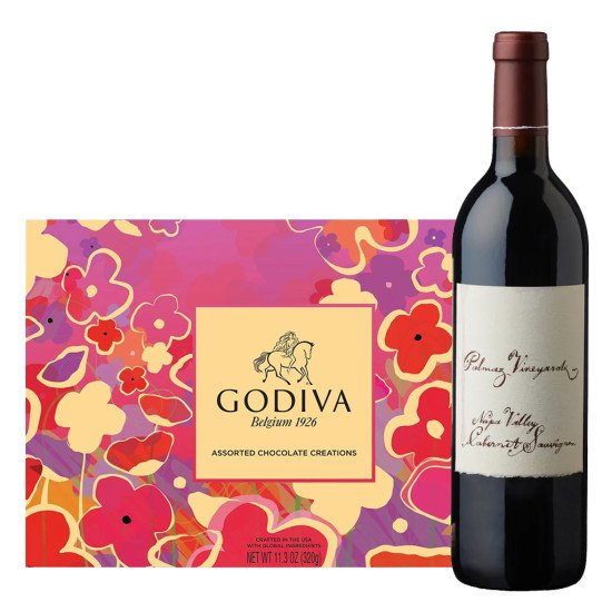 Palmaz Vineyards Napa Cabernet with Godiva 26Pc