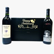 Personalized 'Anniversary' Napa Valley Wine Gift Set