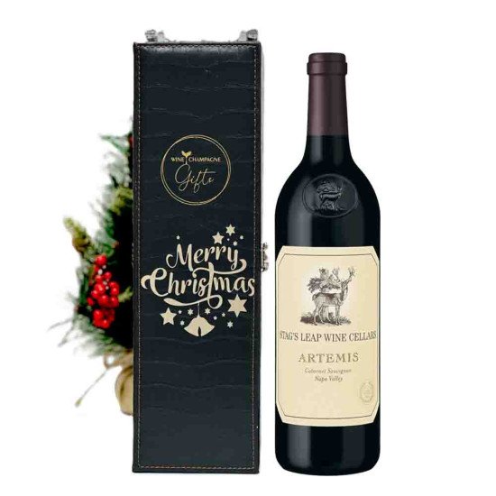 Personalized Stags Leap Artemis Cabernet Sauvignon Wine Gift Box