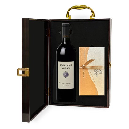 Cakebread Cellars and Godiva 8pc Gift Box