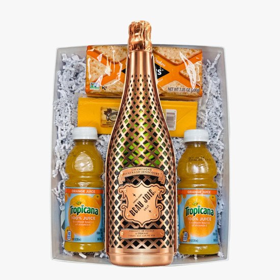 Beau Joie Champagne Mimosa Gift Basket