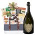 Dom Perignon & Gourmet Delight Gift Basket