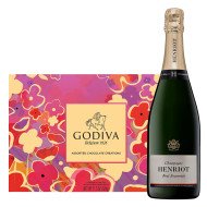 Henriot Brut Souverain & Godiva 26 PC