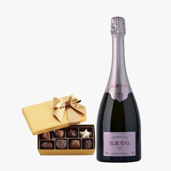 Krug Rose Champagne Gift Box