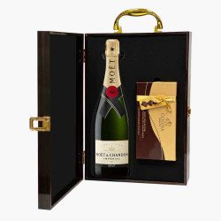 Moet & Chandon Imperial Brut Champagne and Chocolate Gift Box