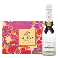 Moet & Chandon Ice Imperial and 26 PC Godiva Chocolate Gift Set