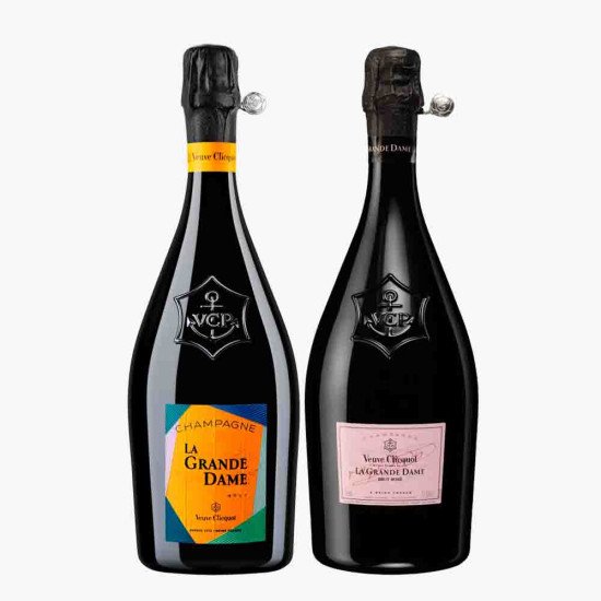 Veuve Clicquot La Grande Dame Duo Gift Set (2 Bottle Pack)