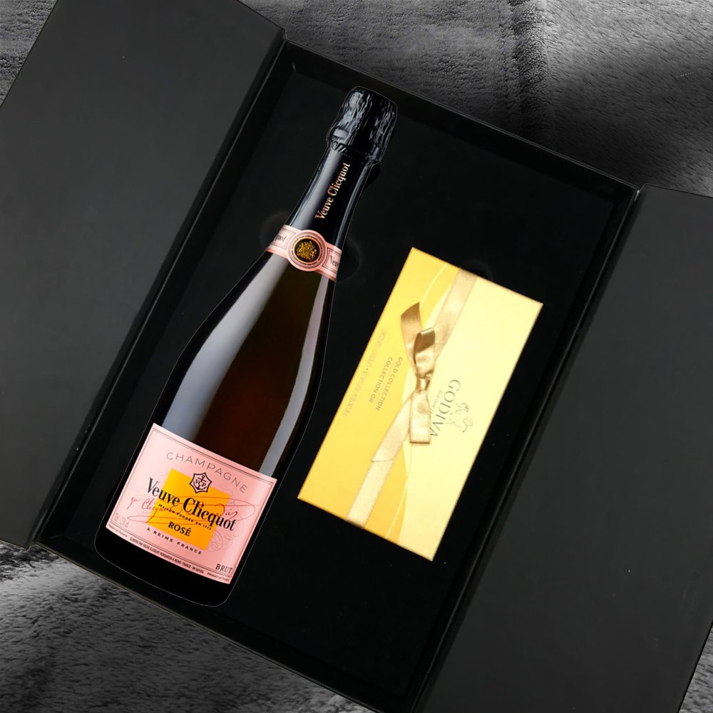 Luxury Gift Boxed Veuve Clicquot Rich Champagne