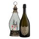 Holiday Lantern And Dom Perignon Champagne Gift Set