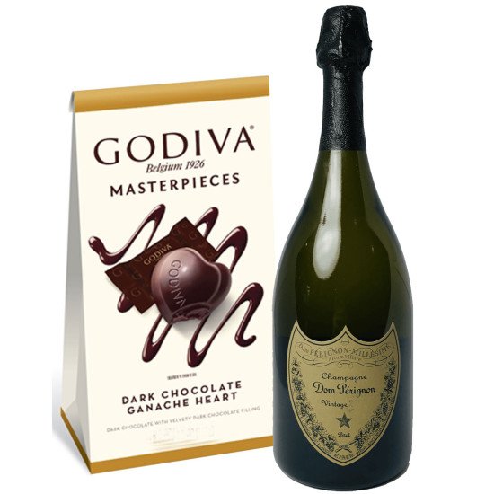 Veuve Clicquot Brut Champagne with Godiva 26 PC Gift Box