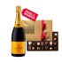 Veuve Clicquot with Godiva 26 Pc Gift Box