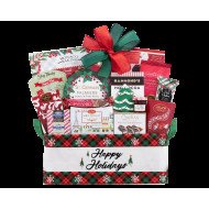 Happy Holiday Gift Basket & Season's Greetings