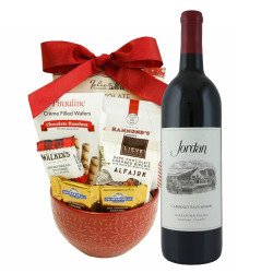 Jordan Cabernet Sauvignon Wine Gift Basket