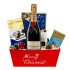 Christmas Gift Basket With Moet & Chandon Champagne