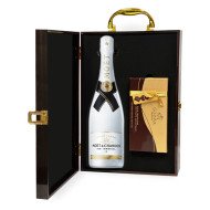 Moet and Chandon Ice Imperial and Godiva 8pc Chocolate Box - Gift Set