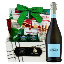 La Marca Prosecco And Gourmet Gift Basket