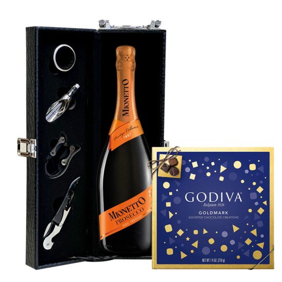 Mionetto Prosecco and Chocolate Gift Set