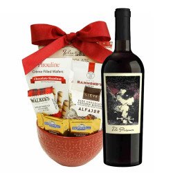 The Prisoner Red Blend Wine And Chocolate Gift Basket