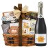 Veuve Clicquot Demi Sec Champagne and Bon Appetit Gourmet Gift Basket