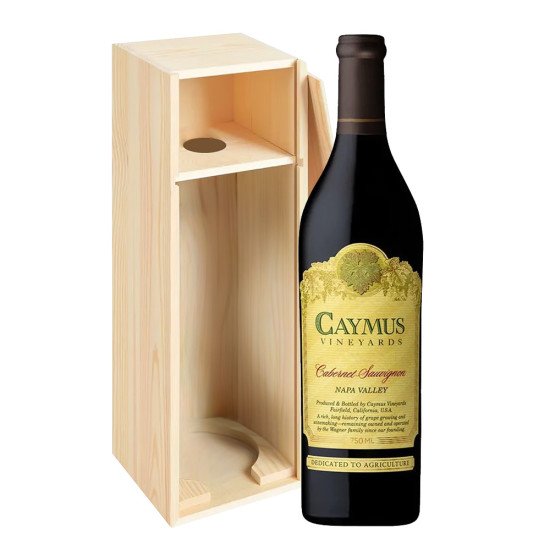 Caymus Napa Valley Wine Wooden Gift Box