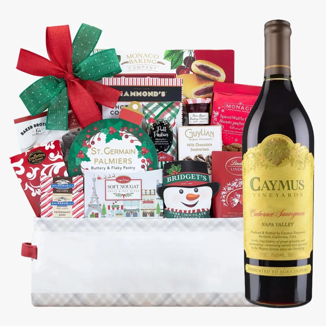 Caymus Vineyards Cabernet Sauvignon Napa Valley With Holiday Gift Basket