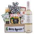 Chateau La Freynelle Bordeaux Blanc Wine And Cheese Gift Basket