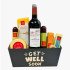 Get Well Soon Chateau La Mothe du Barry French Wine Gift Basket