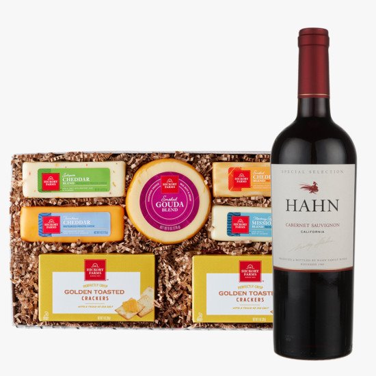 Hahn Cabernet Sauvignon And Cheese Gift Box