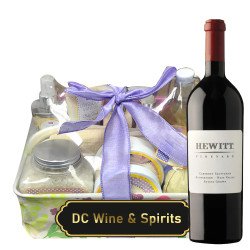 Hewitt Vineyard Cabernet Sauvignon And Serenity Soak Spa Gift Basket