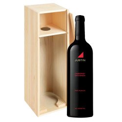 Justin Cabernet Sauvignon Wine Wooden Gift Box