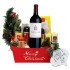 Le Pauillac de Chateau Latour And Merry Christmas Wine Gift Basket