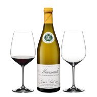 Louis Latour Meursault White Wine And Riedel Glass Set