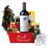 Opus One Napa Valley And Merry Christmas Wine Gift Basket