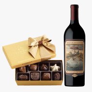 Red Schooner Voyage Red Wine with Godiva Chocolate Gift Box