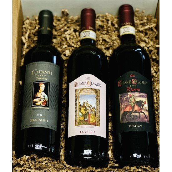 Banfi Chianti Italian Wine Gift Set