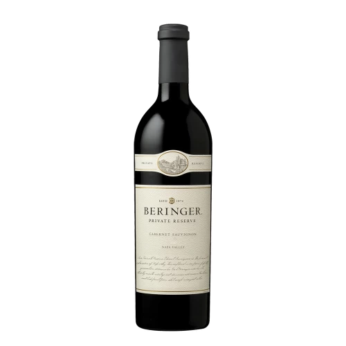 Beringer Private Reserve Cabernet Sauvignon Wine Bottle