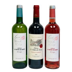 Chateau La Mothe du Barry Bordeaux Wine Set of 3