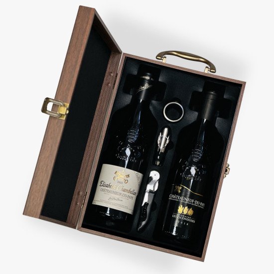Elisabeth Chambellan And Les Escondudes French Wine Gift Set